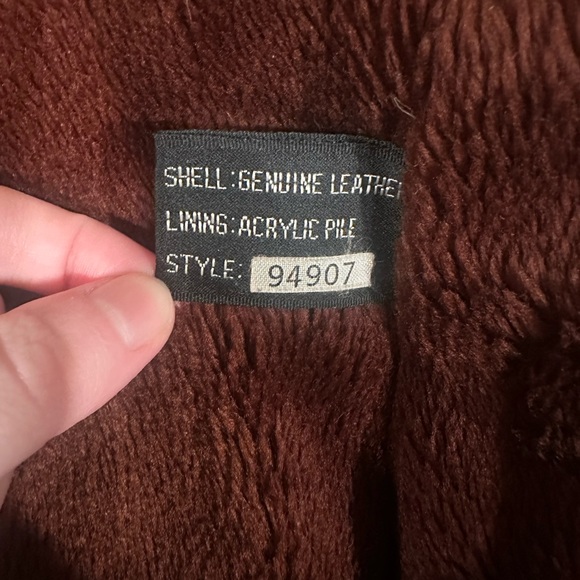 Vintage Wilson's Suede & Leather Jacket Unisex - Picture 8 of 11